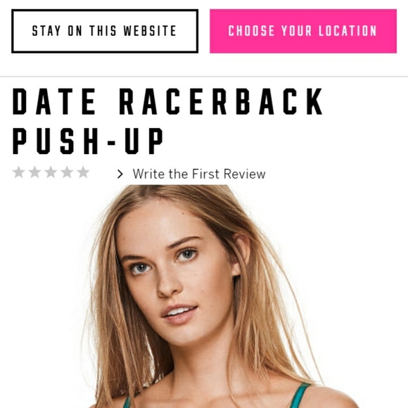 ❤ Peach Pink And Gold Foil VS PINK Date Bra 32C - Picture 9 of 9